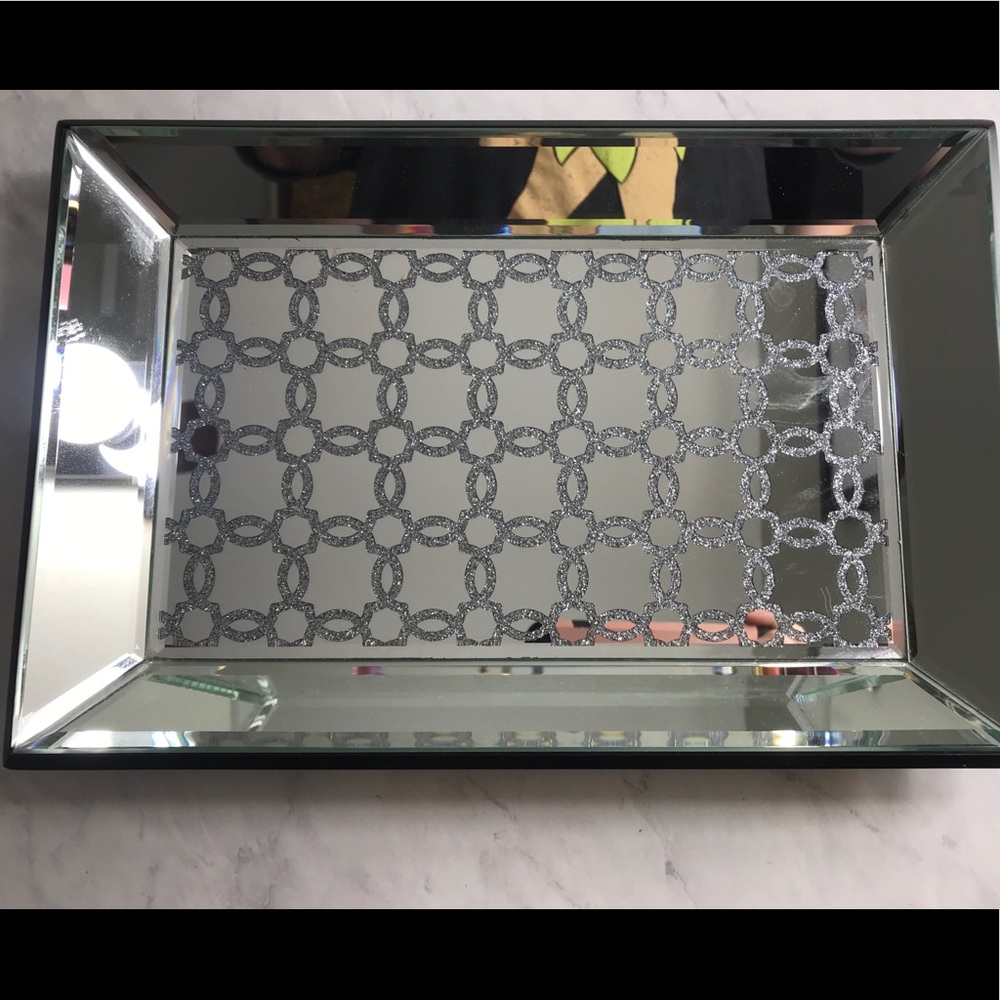 Mirrored Tray